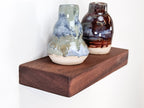 Thick Mahogany Floating Shelf in 6" to 10" lengths