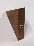 Small Triangle Display Shelf in Mahogany