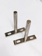 Thin Mahogany Floating Shelf with Rounded Corners