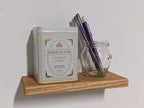 Thin Oak Floating Shelf in 6" to 36" lengths