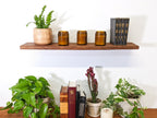 Thin Oak Floating Shelf in 6" to 36" lengths