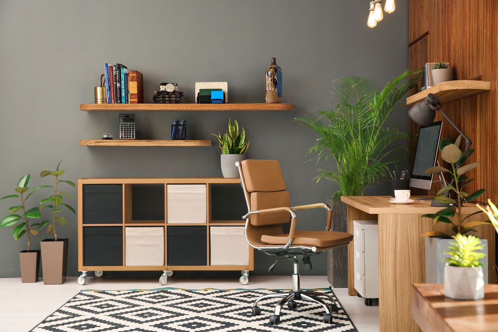 Thick Mahogany Floating Shelf with Rounded Corners
